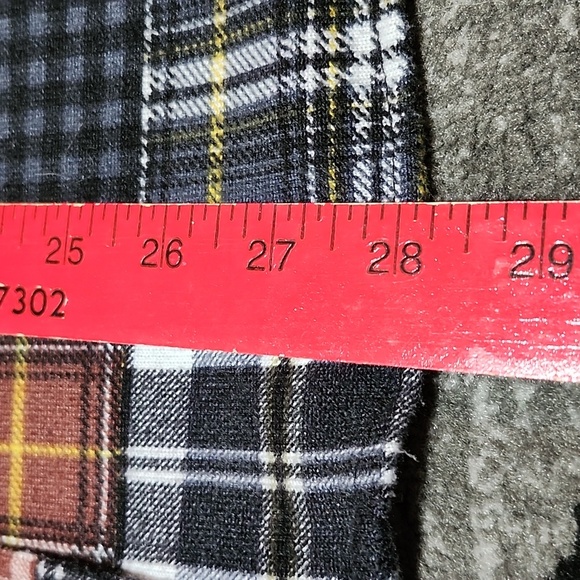 BUCKLE DAYTRIP PATCHWORK FLANNEL PLAID BUTTON-UP LONG-SLEEVED SHIRT JACKET - Picture 7 of 11